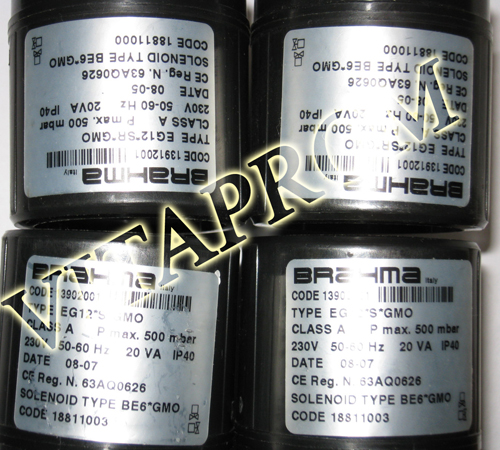 Электромагнитные катушки Brahma EG12*SR*GMO